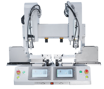 臺燈的全自動鎖螺絲機，燈具專用