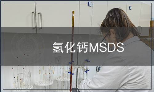 氫化鈣MSDS