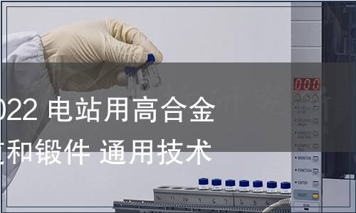 GB/T 41982-2022 電站用高合金耐熱鋼厚壁管道和鍛件 通用技術(shù)條件