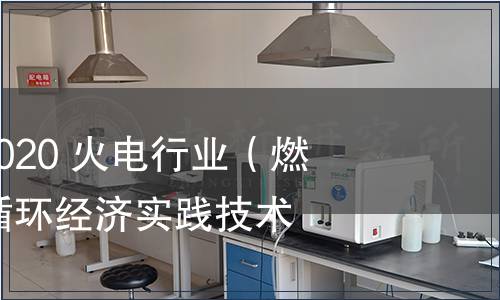 GB/T 39162-2020 火電行業（燃煤發電企業）循環經濟實踐技術指南