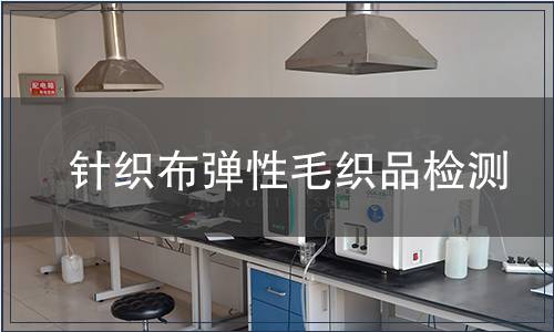 針織布彈性毛織品檢測(cè)