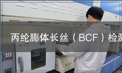 丙綸膨體長絲(BCF)檢測 丙綸膨體長絲(BCF)檢測