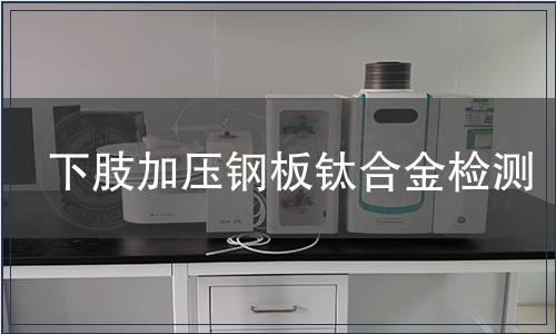 下肢加壓鋼板鈦合金檢測(cè)