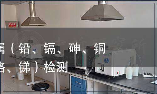 可萃取重金屬(鉛、鎘、砷、銅、鈷、鎳、鉻、銻)檢測 可萃取重金屬(鉛、鎘、砷、銅、鈷、鎳、鉻、銻)檢測