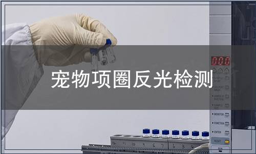 寵物項圈反光檢測