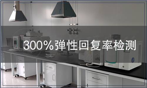 300%彈性回復(fù)率檢測(cè) 300%彈性回復(fù)率檢測(cè)