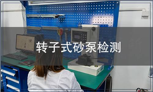 轉子式砂泵檢測