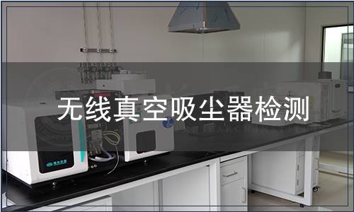 無線真空吸塵器檢測