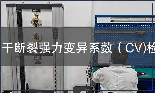 干斷裂強力變異系數（CV)檢測