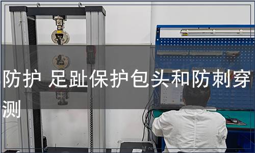 足部防護 足趾保護包頭和防刺穿墊檢測 足部防護 足趾保護包頭和防刺穿墊檢測