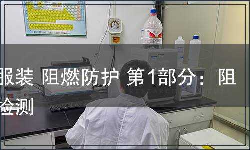 防護服裝 阻燃防護 第1部分:阻燃服檢測 防護服裝 阻燃防護 第1部分:阻燃服檢測