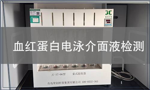 血紅蛋白電泳介面液檢測