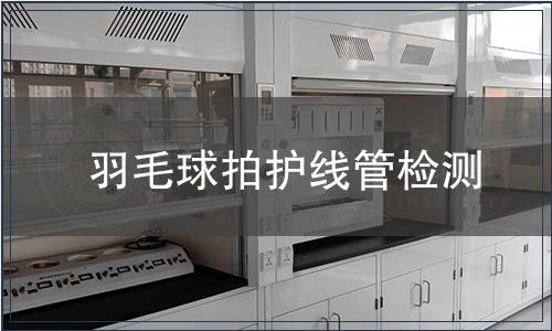 羽毛球拍護(hù)線管檢測