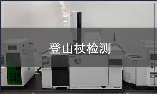 登山杖檢測(cè)