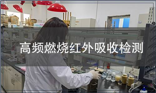 高頻燃燒紅外吸收檢測
