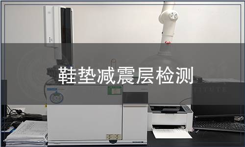 鞋墊減震層檢測