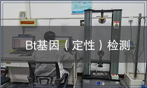 Bt基因(定性)檢測(cè) Bt基因(定性)檢測(cè)