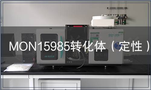 MON15985轉(zhuǎn)化體(定性)檢測(cè) MON15985轉(zhuǎn)化體(定性)檢測(cè)