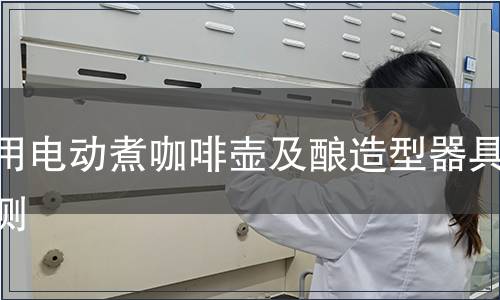 家用電動煮咖啡壺及釀造型器具檢測