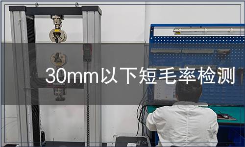 30mm以下短毛率檢測(cè) 30mm以下短毛率檢測(cè)
