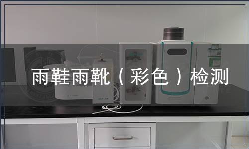 雨鞋雨靴(彩色)檢測 雨鞋雨靴(彩色)檢測