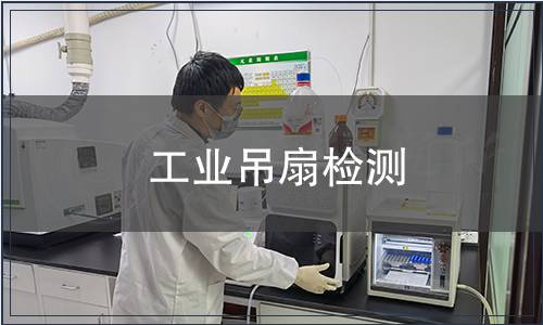 工業(yè)吊扇檢測