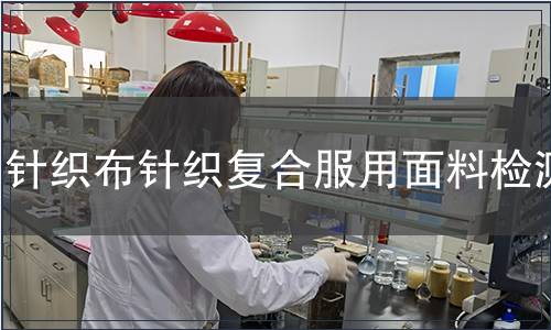 針織布針織復(fù)合服用面料檢測(cè)