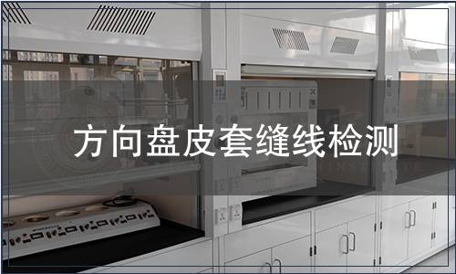 方向盤皮套縫線檢測