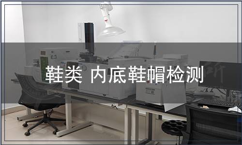 鞋類 內底鞋帽檢測 鞋類 內底鞋帽檢測