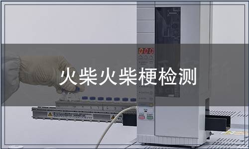 火柴火柴梗檢測