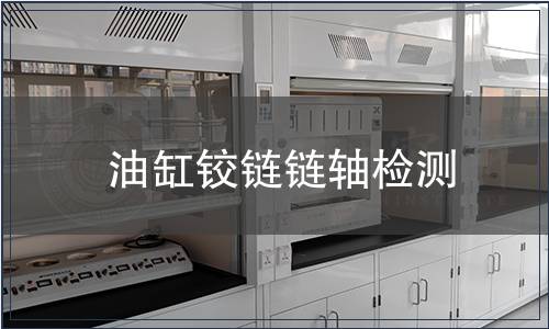 油缸鉸鏈鏈軸檢測