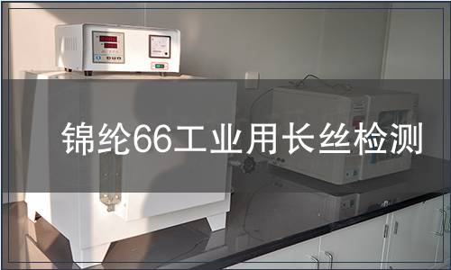錦綸66工業(yè)用長(zhǎng)絲檢測(cè) 錦綸66工業(yè)用長(zhǎng)絲檢測(cè)