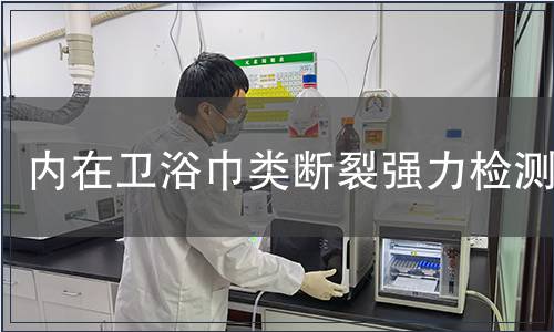 內(nèi)在衛(wèi)浴巾類斷裂強(qiáng)力檢測(cè) 內(nèi)在衛(wèi)浴巾類斷裂強(qiáng)力檢測(cè)
