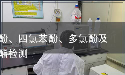 三氯苯酚、四氯苯酚、多氯酚及其鹽和酯檢測 三氯苯酚、四氯苯酚、多氯酚及其鹽和酯檢測