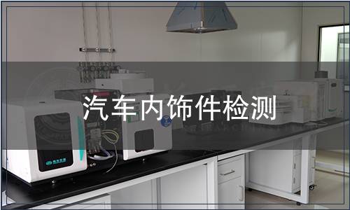 汽車內(nèi)飾件檢測(cè)