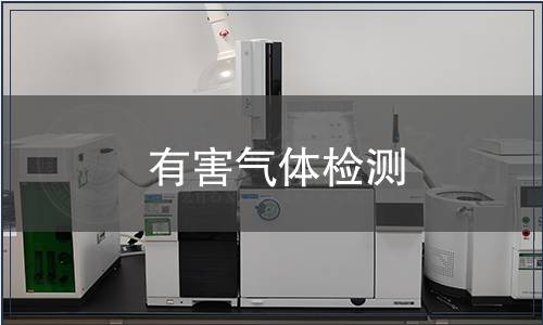 有害氣體檢測