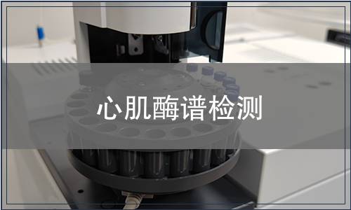 心肌酶譜檢測