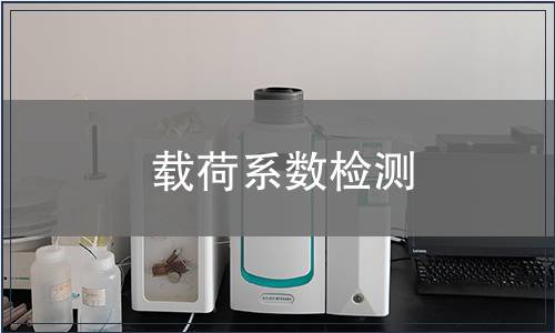 載荷系數(shù)檢測(cè)