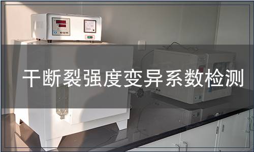 干斷裂強度變異系數檢測