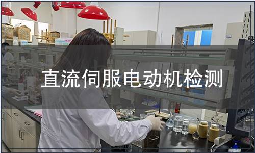 直流伺服電動機檢測