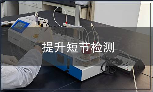 提升短節檢測