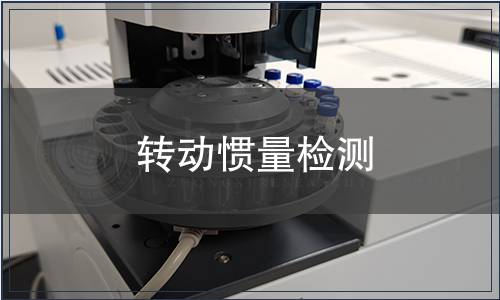 轉動慣量檢測 轉動慣量檢測