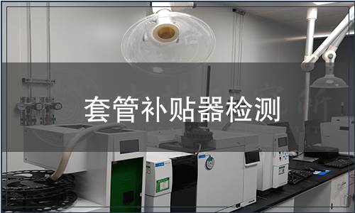 套管補貼器檢測