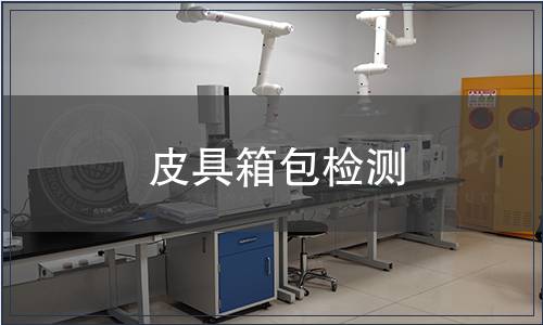 皮具箱包檢測