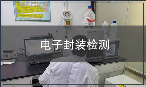 電子封裝檢測 電子封裝檢測