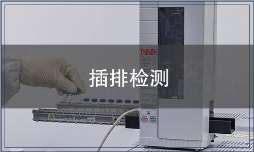 插排檢測 插排檢測